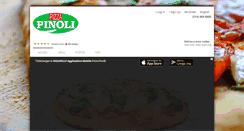 Desktop Screenshot of pizzapinoli.com